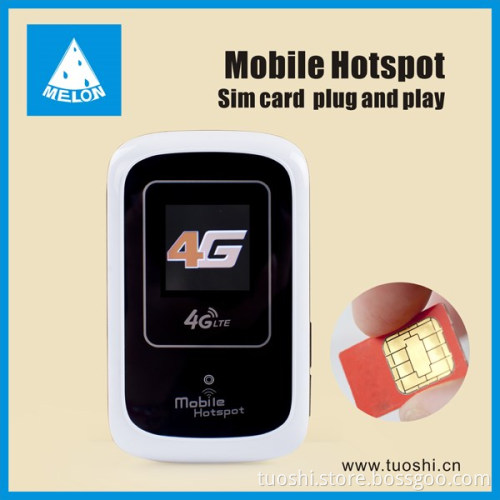 WiFi 4G portable mobile car router LT10